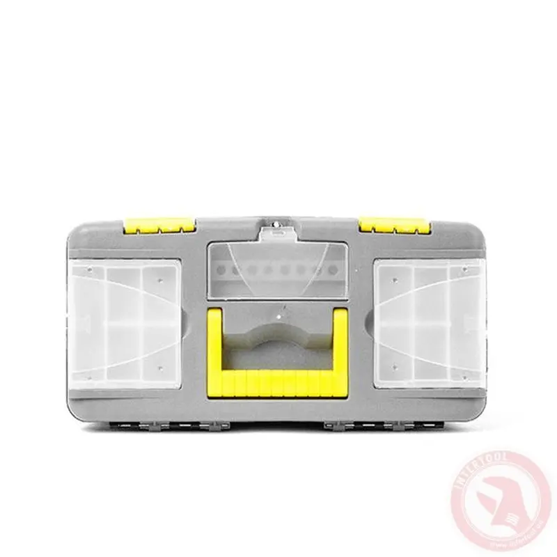 Ящик для інструменту пластик 14" 355х182х153мм INTERTOOL BX-0314 Ящик для інструменту пластик 14" 355х182х153мм INTERTOOL BX-0314