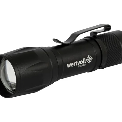 Ліхтар ручний з регулюванням фокусу, 3 режими 1W LED/1W COB LED 100 lum/8000K, 50 м, USB, Li-ion800mAh, AL