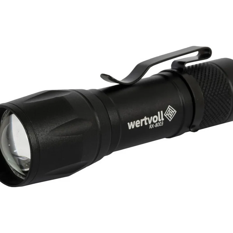 Ліхтар ручний з регулюванням фокусу, 3 режими 1W LED/1W COB LED 100 lum/8000K, 50 м, USB, Li-ion800mAh, AL