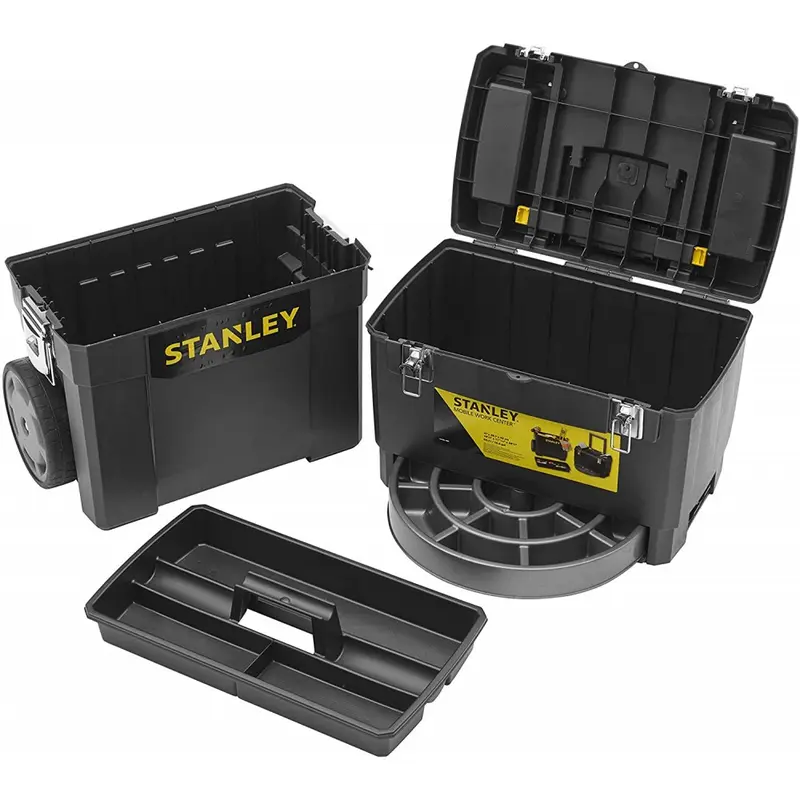 Ящик для інструментів на колесах 2-в-1 Mobile Work Center STANLEY 1-93-968 Ящик для інструментів на колесах 2-в-1 Mobile Work Center STANLEY 1-93-968
