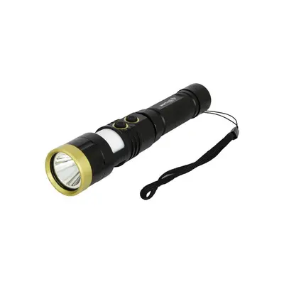 Ліхтар ручний 8 режимів, 5W LED/0,5W WHITE/RED/BLUE, 300 lum/7000K, 200 м, IP44, USB, Li-ion2000 mAh, AL Ліхтар ручний 8 режимів, 5W LED/0,5W WHITE/RED/BLUE, 300 lum/7000K, 200 м, IP44, USB, Li-ion2000 mAh, AL