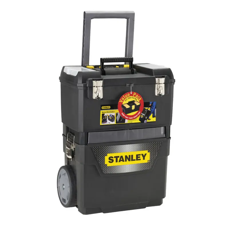 Ящик для інструментів на колесах 2-в-1 Mobile Work Center STANLEY 1-93-968 Ящик для інструментів на колесах 2-в-1 Mobile Work Center STANLEY 1-93-968