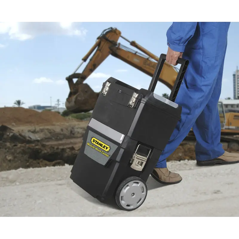 Ящик для інструментів на колесах 2-в-1 Mobile Work Center STANLEY 1-93-968 Ящик для інструментів на колесах 2-в-1 Mobile Work Center STANLEY 1-93-968