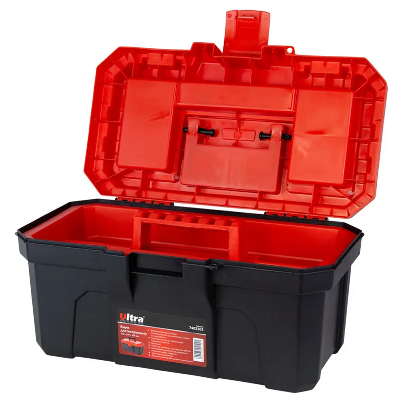 Ящик для інструменту 410×230×205мм ULTRA (7402102) Ящик для інструменту 410×230×205мм ULTRA (7402102)