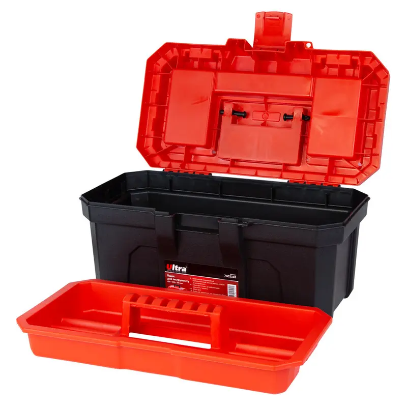 Ящик для інструменту 410×230×205мм ULTRA (7402102) Ящик для інструменту 410×230×205мм ULTRA (7402102)