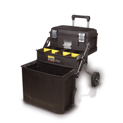 Ящик на колесах багатофункціональний FatMax Cantilever три яруси STANLEY 1-94-210