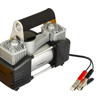 Компресор автомобільний двопоршневий 85 л/хв 12V/25A/300W/150Psi, сумка для зберігання