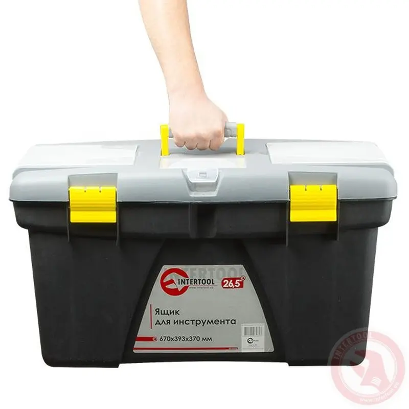 Ящик для інструменту 26.5" 670*393*370мм Ящик для інструменту 26.5" 670*393*370мм