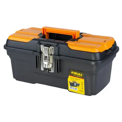 Ящик для інструменту (металеві замки) 334×187×147мм Sigma (7403651) Ящик для інструменту (металеві замки) 334×187×147мм Sigma (7403651)