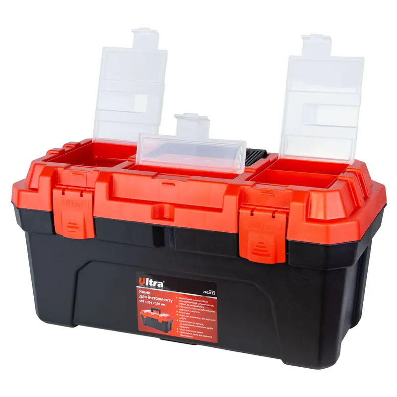 Ящик для інструменту 507×254×259мм ULTRA (7402112) Ящик для інструменту 507×254×259мм ULTRA (7402112)
