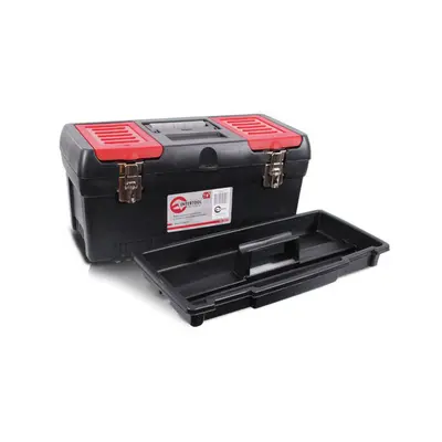 Ящик для інструментів автомобільний з металевими замками 19" 483х242х240мм Intertool BX-1019 Ящик для інструментів автомобільний з металевими замками 19" 483х242х240мм Intertool BX-1019