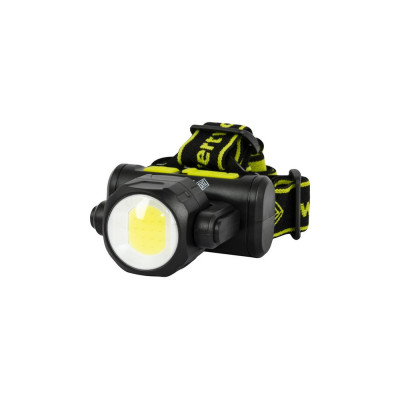 Ліхтар налобний двосторонній 4 режими 3W СREE LED/3W COB LED 150 lum/8000K, 60 м, IP44, USB, Li-ion1200mAh,