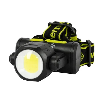 Ліхтар налобний двосторонній 4 режими 3W СREE LED/3W COB LED 150 lum/8000K, 60 м, IP44, USB, Li-ion1200mAh,