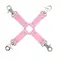Хрестовина-фіксатор для наручників та наножників Bdsm Cross Pink
