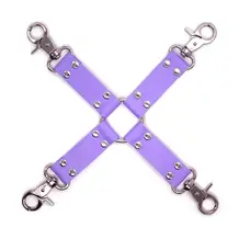 Хрестовина-фіксатор для наручників та наножників Bdsm Cross Purple