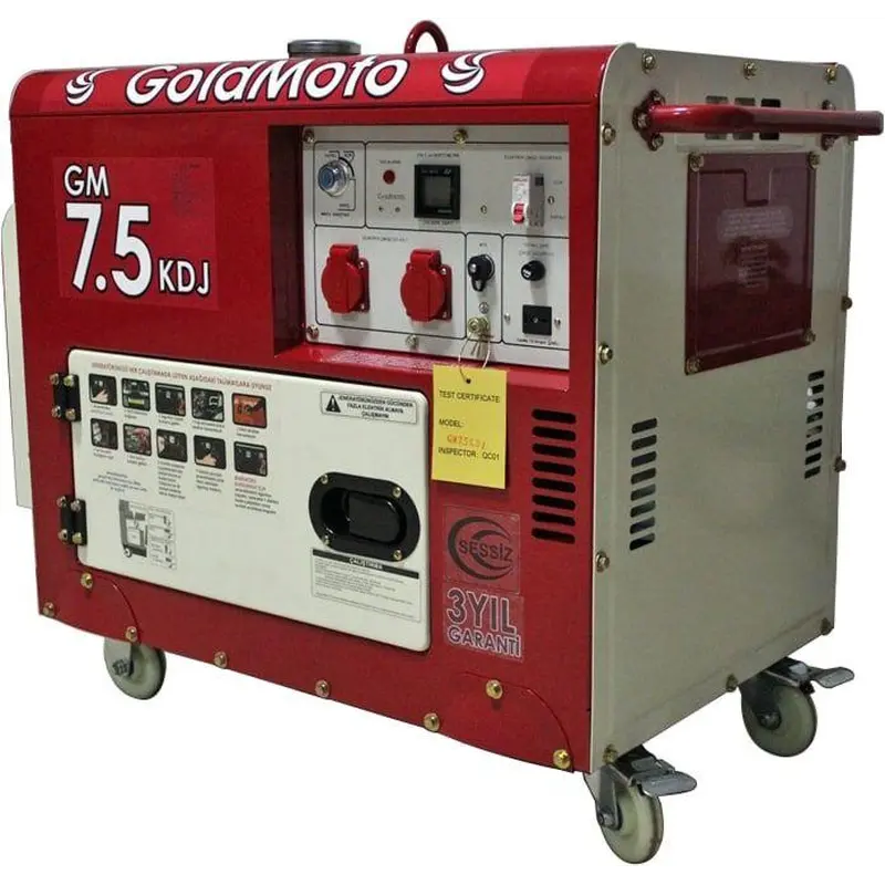 Дизельный генератор GoldMoto GM7.5KDJ Дизельный генератор GoldMoto GM7.5KDJ