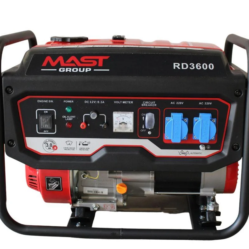 Бензиновий генератор MAST GROUP RD3600