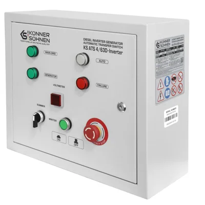 Блок автоматичного введення резерву KS ATS 4/63D-Inverter