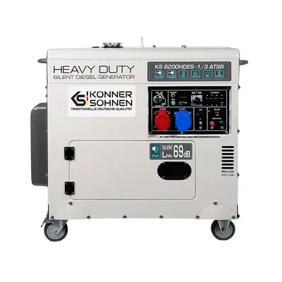 Генератор дизельний Könner&Söhnen KS 8200HDES-1/3 ATSR