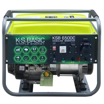 Генератор бензиновий K&S BASIC KSB 6500C