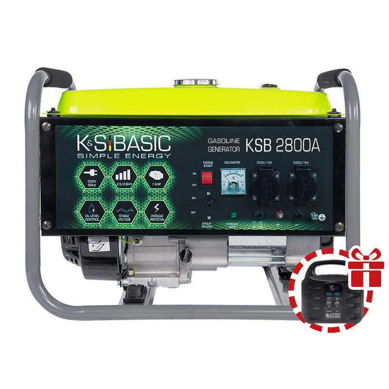 Бензиновий генератор KSB 2800A