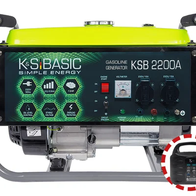 Генератор бензиновий K&S BASIC KSB 2200A