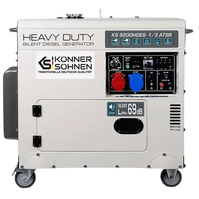Дизельний генератор KS 9200HDES-1/3 ATSR (EURO V)