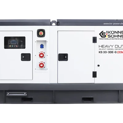 Дизельна трифазна електростанція KS 33-3DE-G