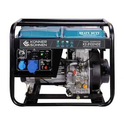 Генератор дизельний Könner&Söhnen KS 8102HDE