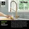 Змішувач кухонний на дві води KFF-1610SFACB - Бронза / Шампань