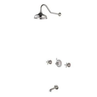 Душова система KEF-16054BN - Нікель брашований