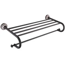 Поличка для рушника APOLLO KEA-16542 - Чорна бронза