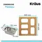 Робоча підставка з 5 прямокутними контейнерами KSC-1005BB