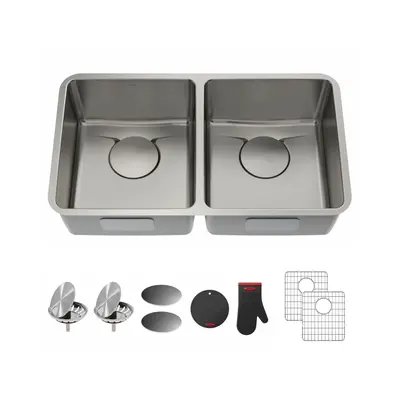 Подвійна кухонна мийка Dex™