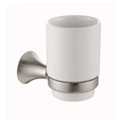 Настінний керамічний стакан KRAUS AMNIS KEA-11104 - Нікель брашований