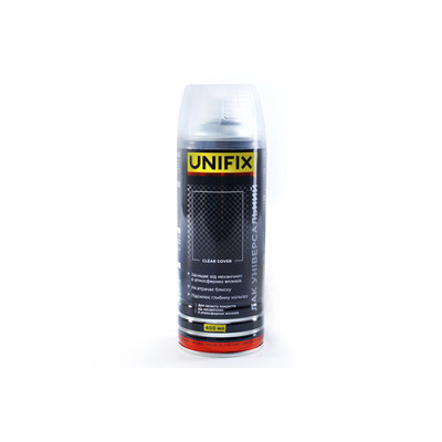 Лак универсальный прозрачный акриловый глянец премиум 00мл UNIFIX