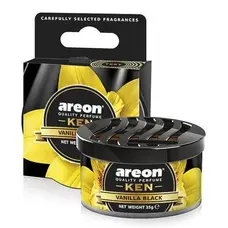 Ароматизатор AREON Ken Чорная ваниль банка (под сидение)