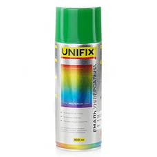Эмаль акриловая универсальная RAL 6029 Зеленый мятный гл. 400мл UNIFIX