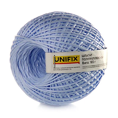 Шпагат полипропиленовый 165г клубок UNIFIX