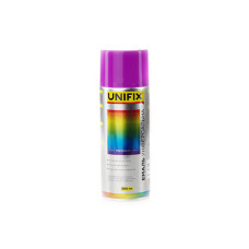Эмаль акриловая универсальная RAL 4005 Фиолетовый гл. 400мл UNIFIX