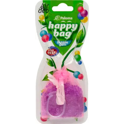 Ароматизатор Paloma Happy Bag 15g, BUBBLE GUM (мешочек)