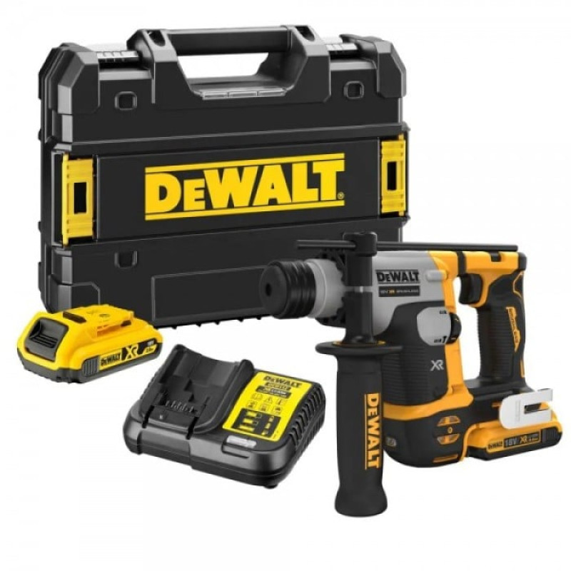 Акумуляторний перфоратор DeWALT DCH172D2 (18 В, 2х2 А*год, 1.4 Дж)