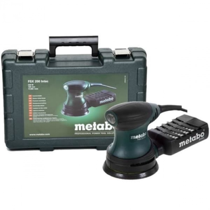 Ексцентрикова шліфмашина Metabo FSX 200 (0.24 кВт, 125 мм) (609225500)