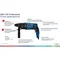 Перфоратор Bosch GBH 220 Professional (0.72 кВт, 2 Дж) (06112A6020)