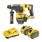 Акумуляторний перфоратор DeWALT DCH333X2 (54 В, 2х9 А*год, 3.5 Дж)