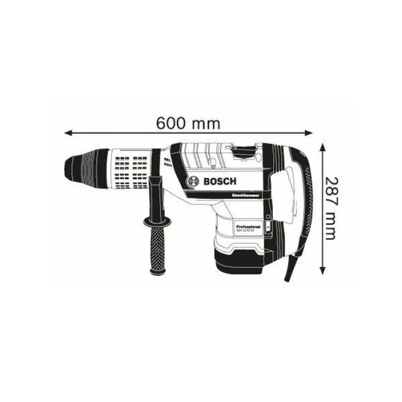 Перфоратор Bosch GBH 12-52 DV (1700 Вт) (0611266000) Перфоратор Bosch GBH 12-52 DV (1700 Вт) (0611266000)