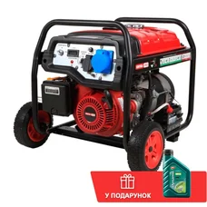 Бензиновий генератор КВІТКА PRO SC5000-III + олива (4.8 кВт) (110-7004)