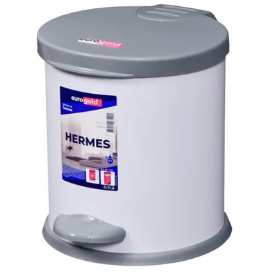 Відро для сміття металеве Eurogold Hermes (4 л) (801304)