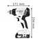 Акумуляторний ударний гайковерт Bosch GDX 180-LI (18 В, 2х2 А*год, 180 Н*м) (06019G5223)