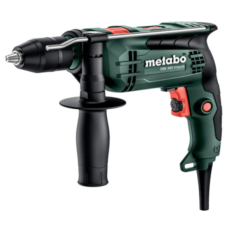 Дриль ударний Metabo SBE 650 Impuls (0.65 кВт, 2800 об/хв) (600743000)